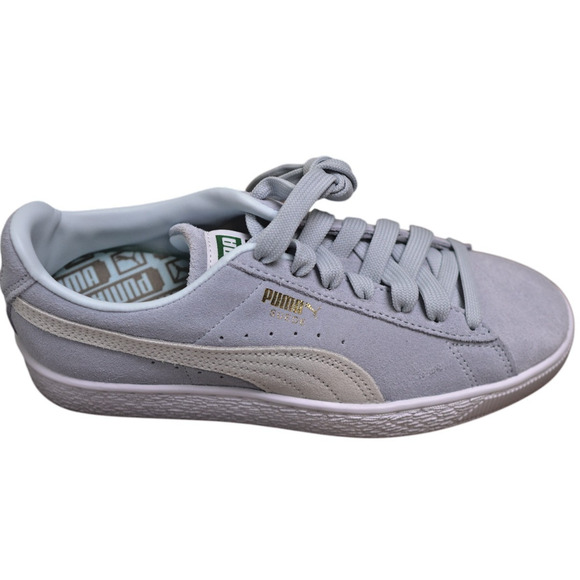 Puma Suede Classic Sneakers Powder Blue and White Women’s US 7 New w/ Box No Tag - Picture 14 of 15